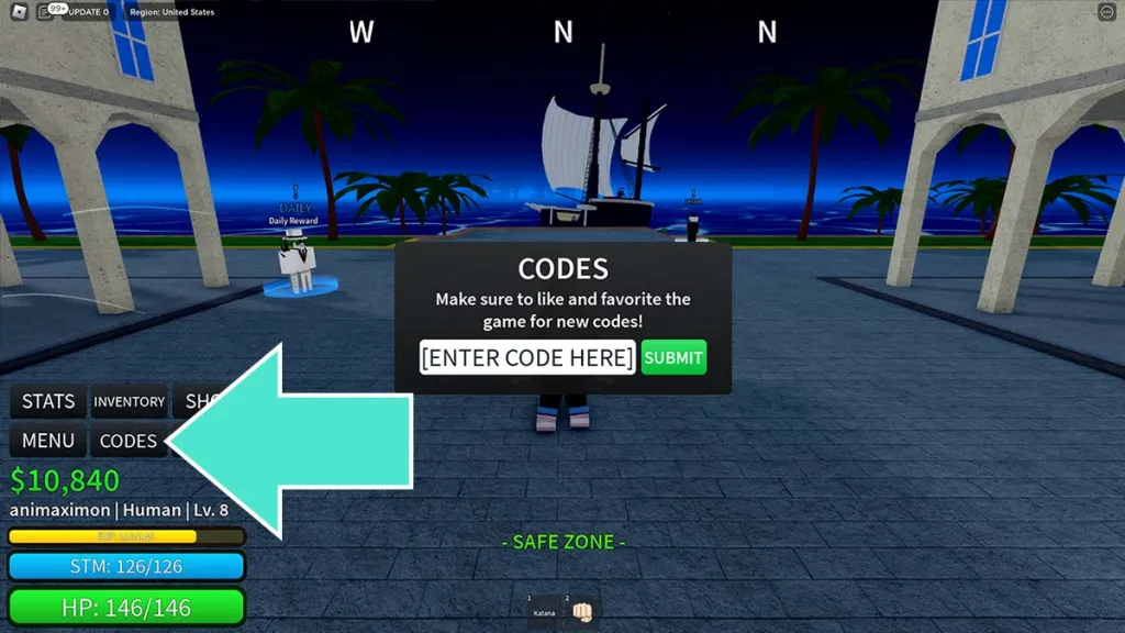 Roblox Sea Piece 2 Codes (March 2023) - Gamepur